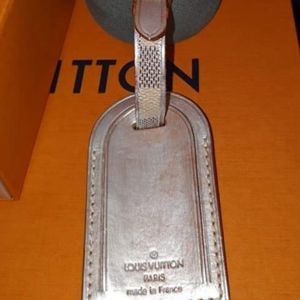 Louis Vuitton large luggage tag